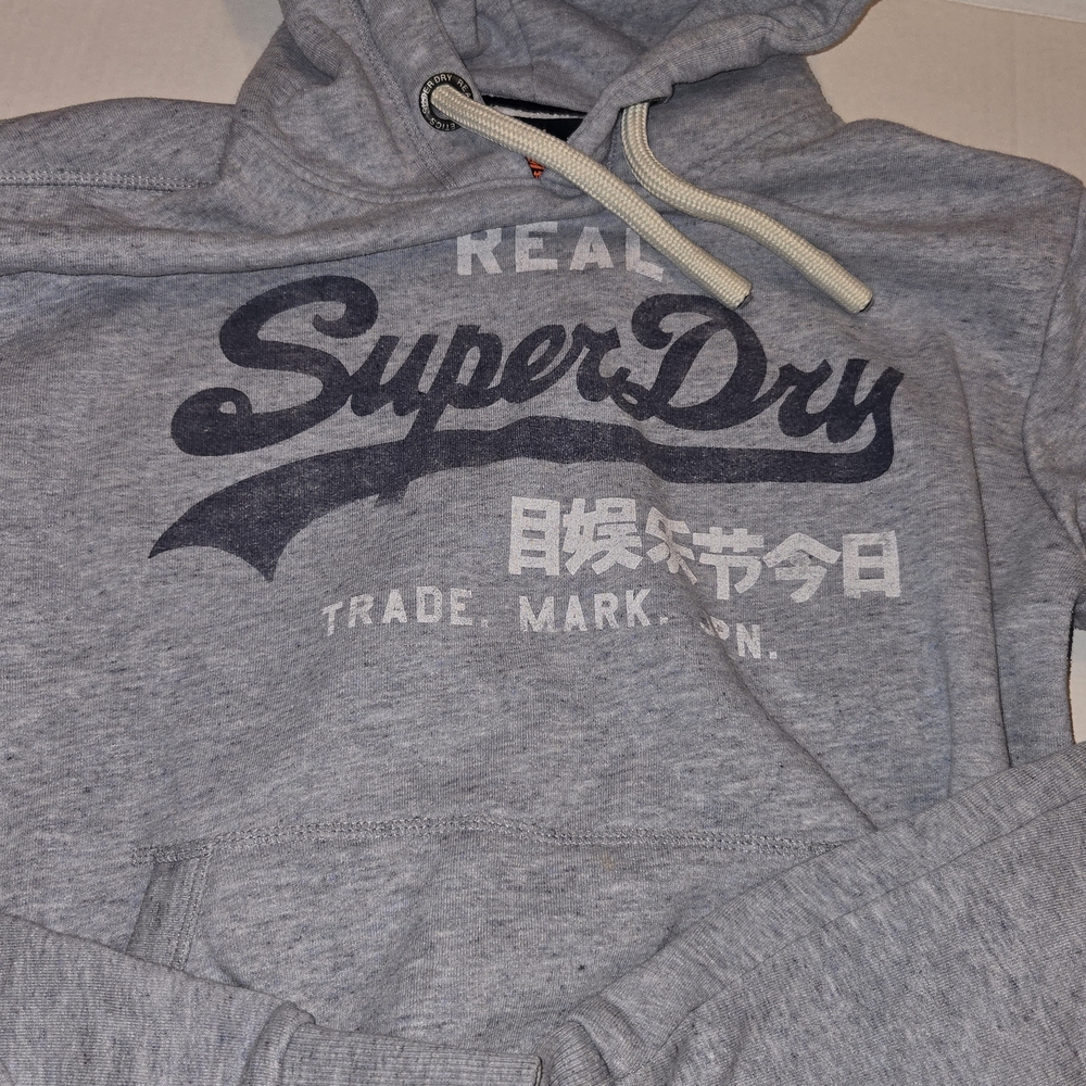 Superdry Heather Gray Men's Hoodie